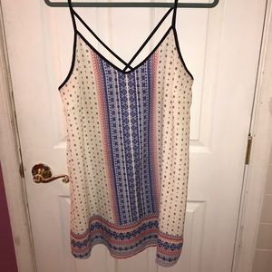 Shift mini dress